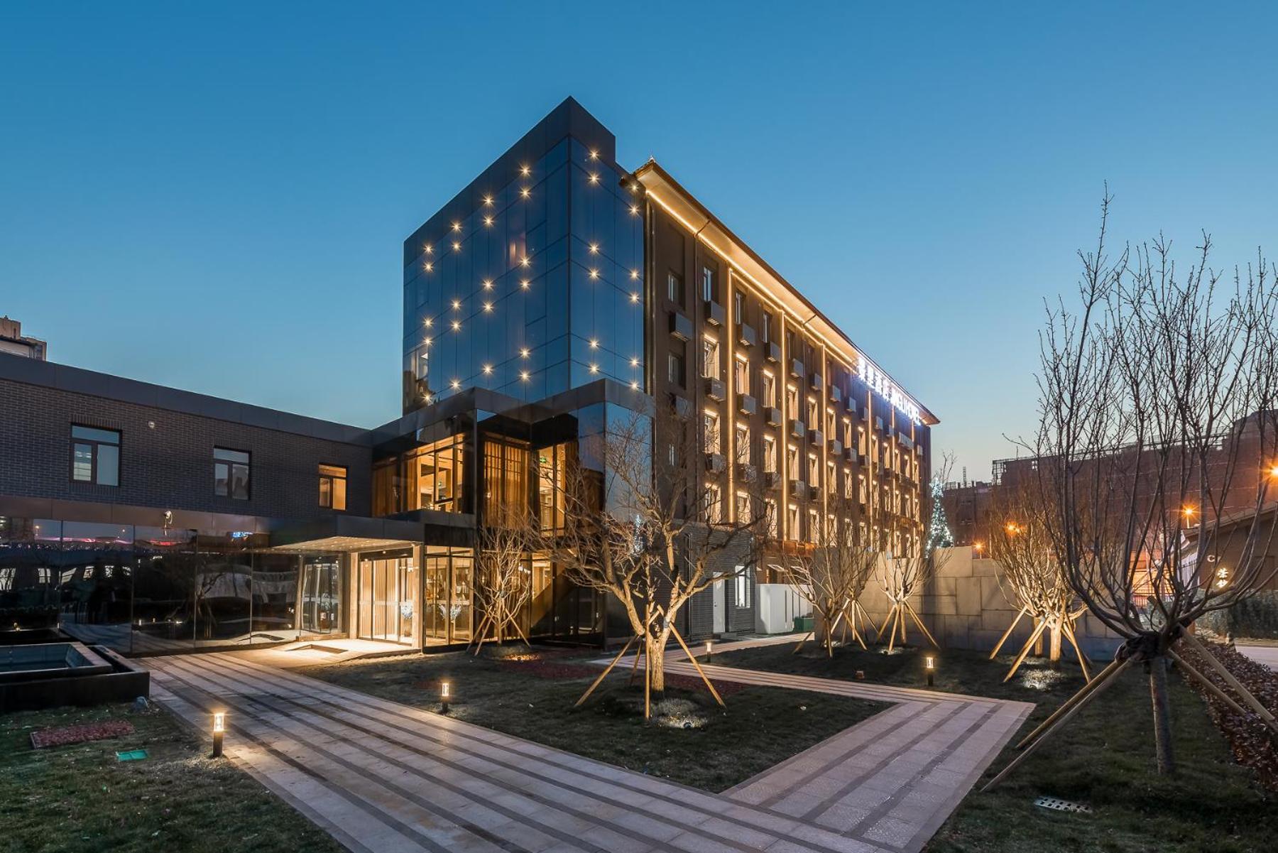 Jingli Hotel Beijing Heshenghui Dajiaoting Subway Station Branch Zewnętrze zdjęcie